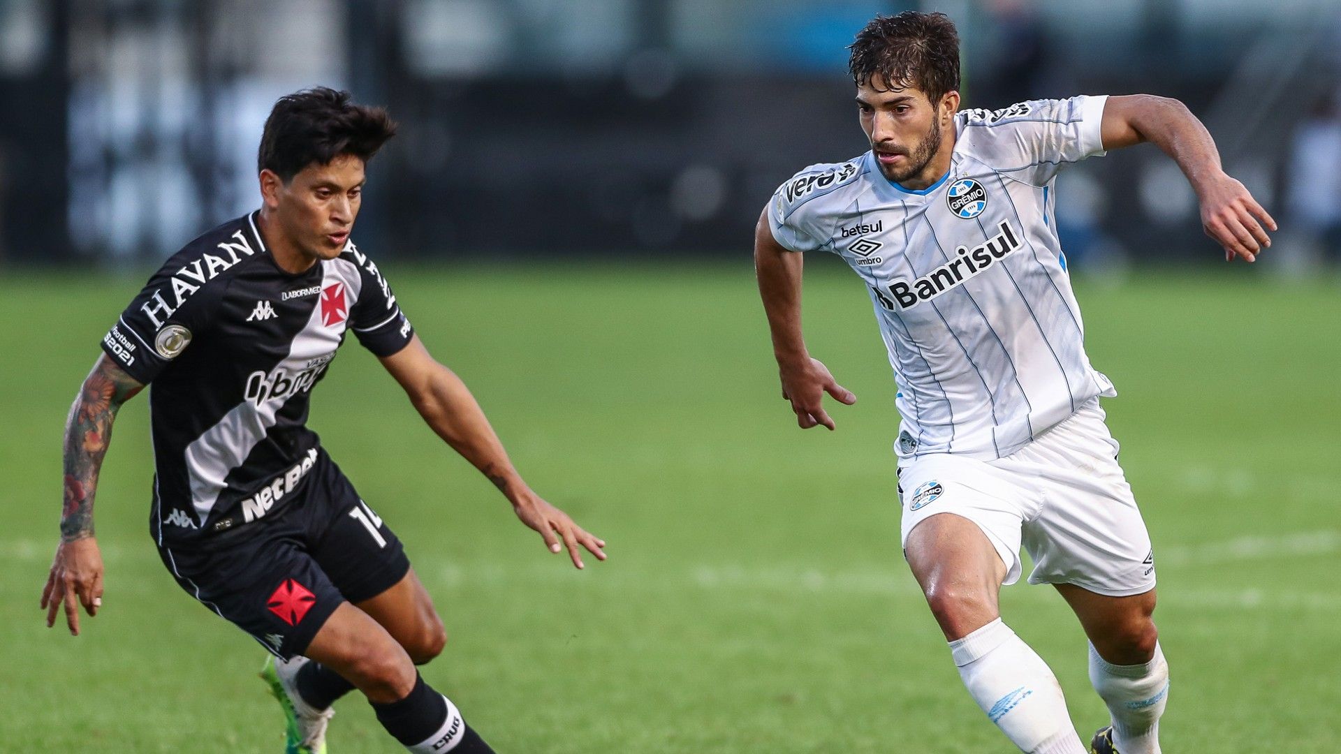 Germán Cano Lucas Silva Vasco Grêmio Brasileirão 23 08 2020