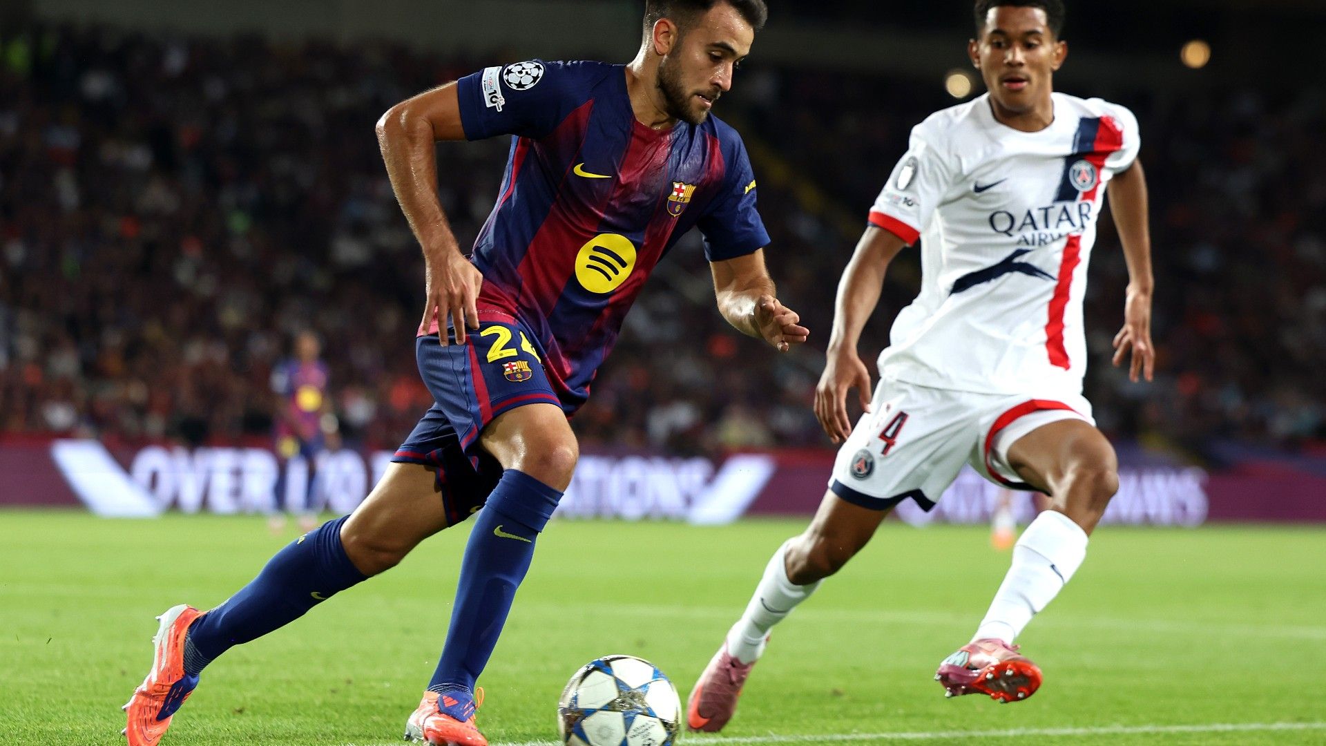 ERIC GARCIA BARCELONA SENNY MAYULU PSG