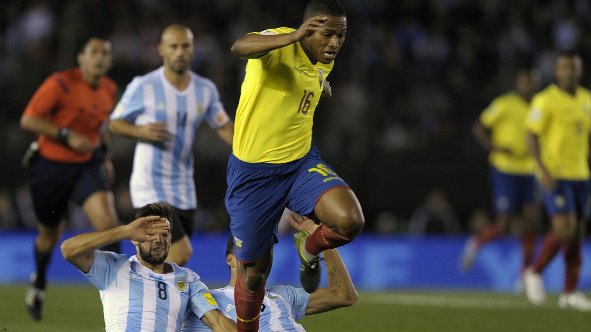 Antonio Valencia Argentina Ecuador Eliminatorias 2018