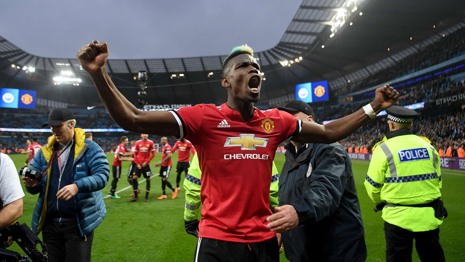 Paul Pogba Manchester United Manchester City