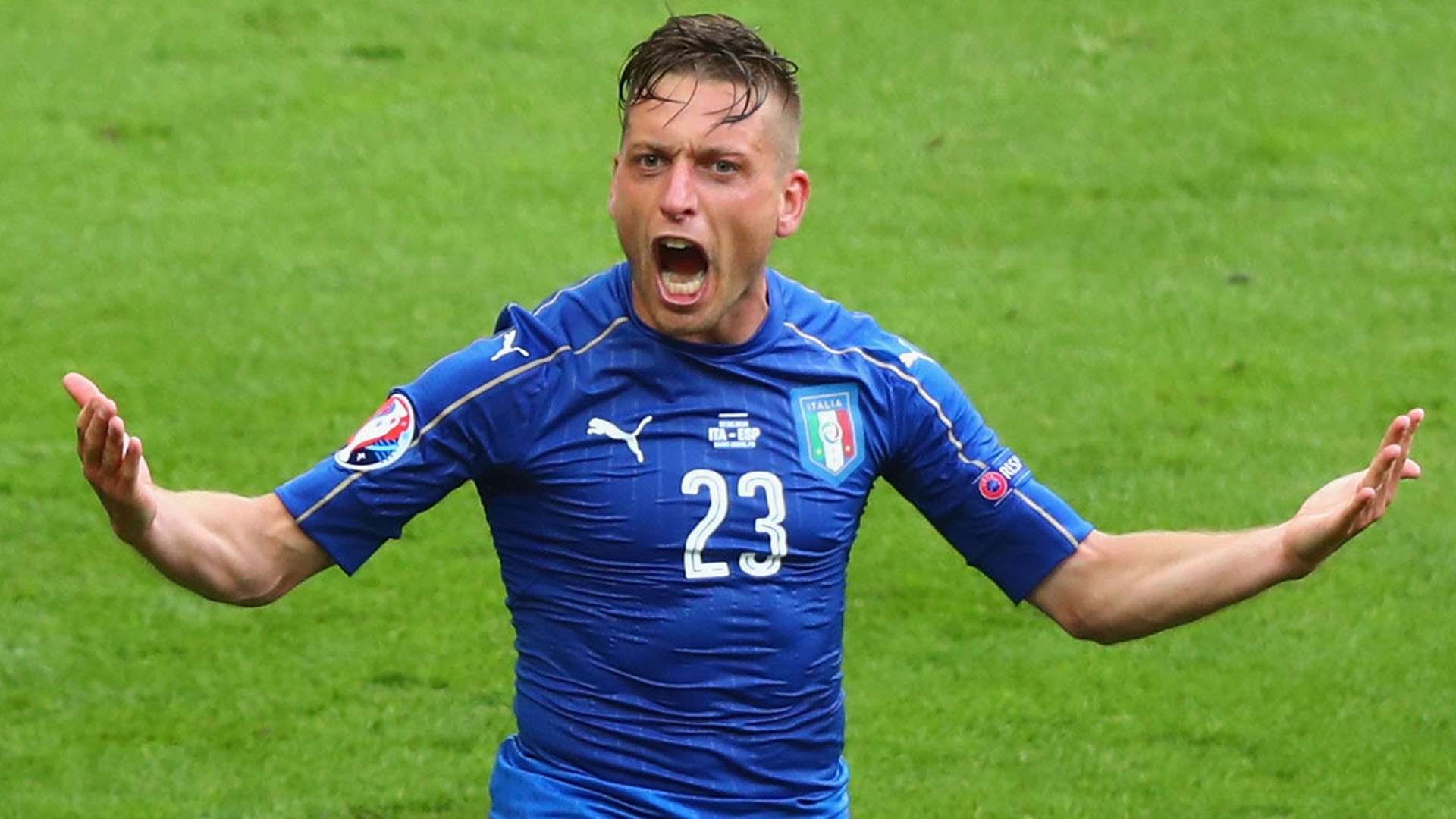Emanuele Giaccherini Italy Spain Euro 2016