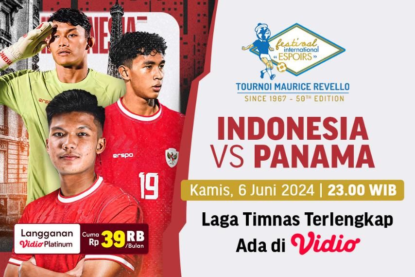 Indonesia U-20 Vs Panama U-23 Maurice Revello 2024