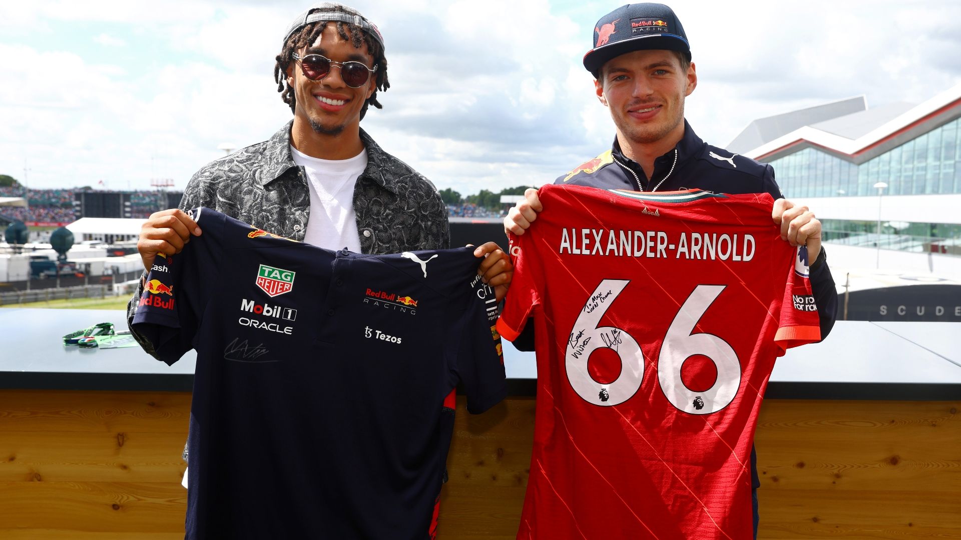 Trent Alexander-Arnold Max Verstappen F1