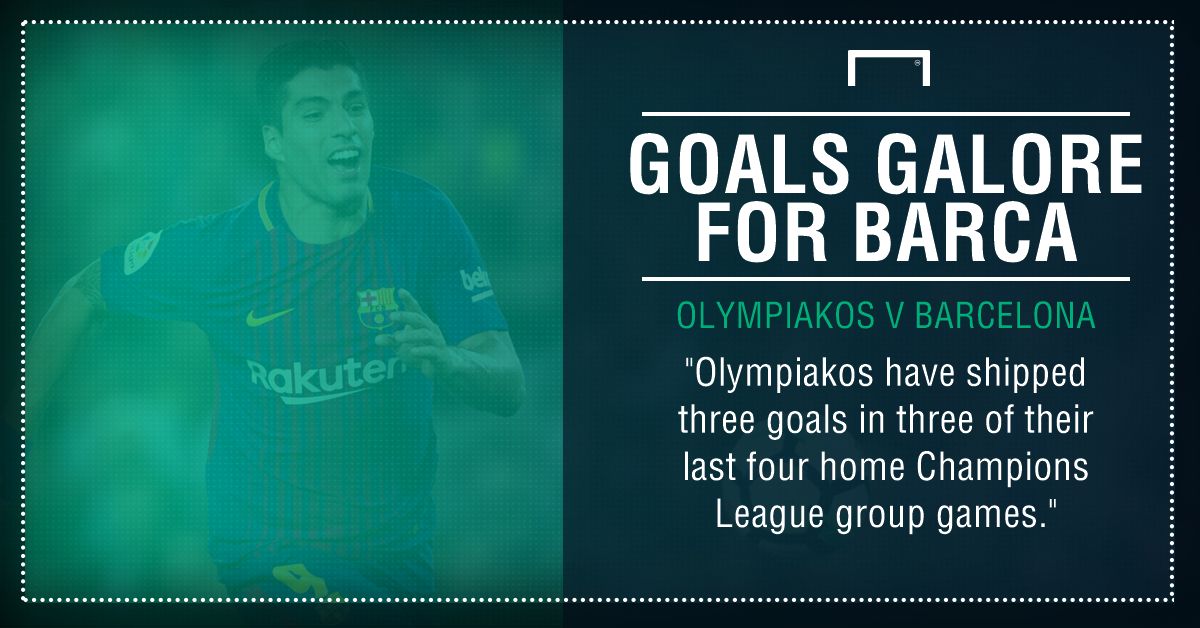 Olympiakos Barcelona graphic