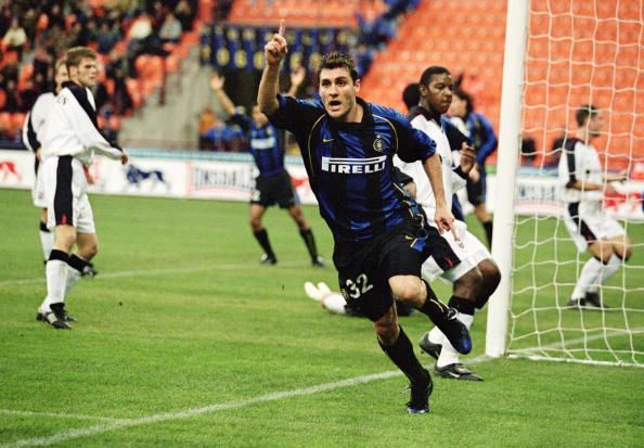 Christian Vieri Inter UEFA Cup