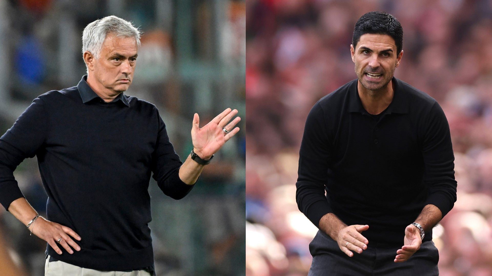 Jose Mourinho - Mikel Arteta