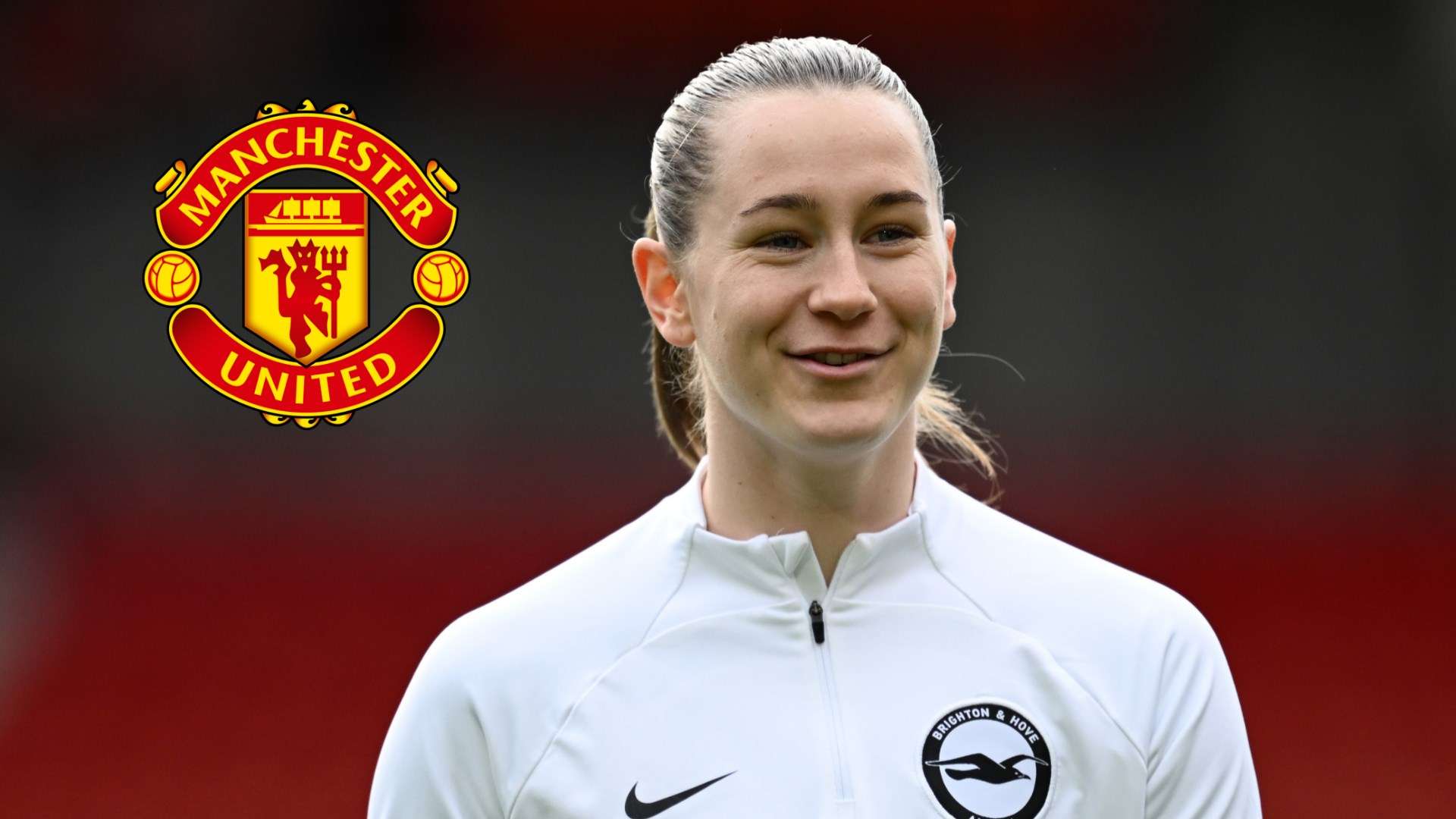 Elisabeth Terland Man Utd composite