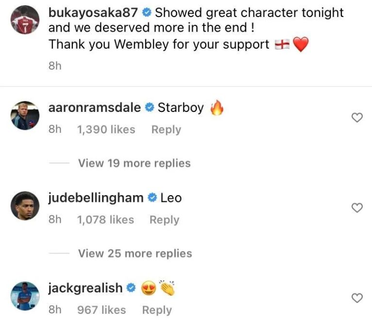Bukayo Saka Jude Bellingham Leo