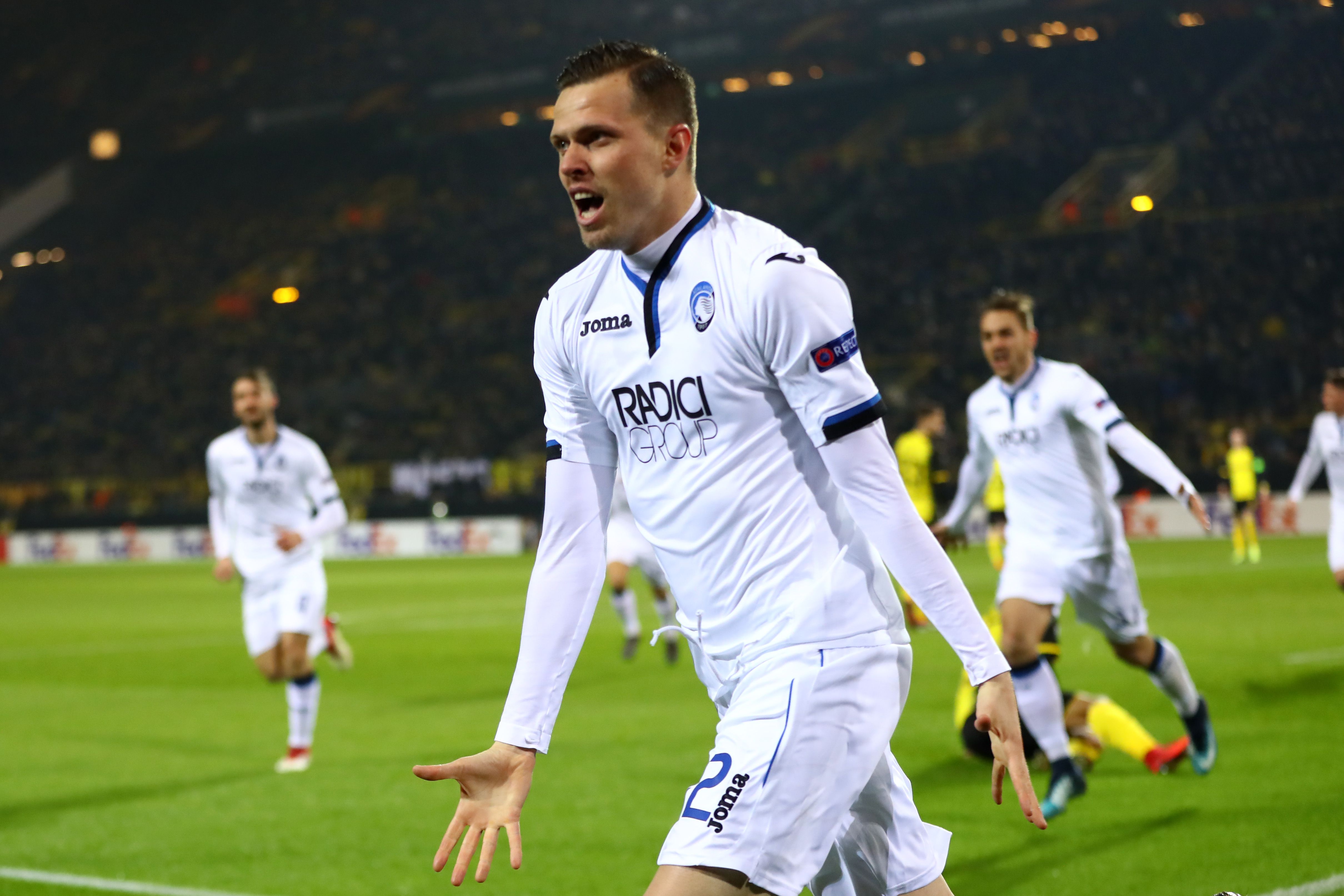 Ilicic Atalanta Dortmund 2017