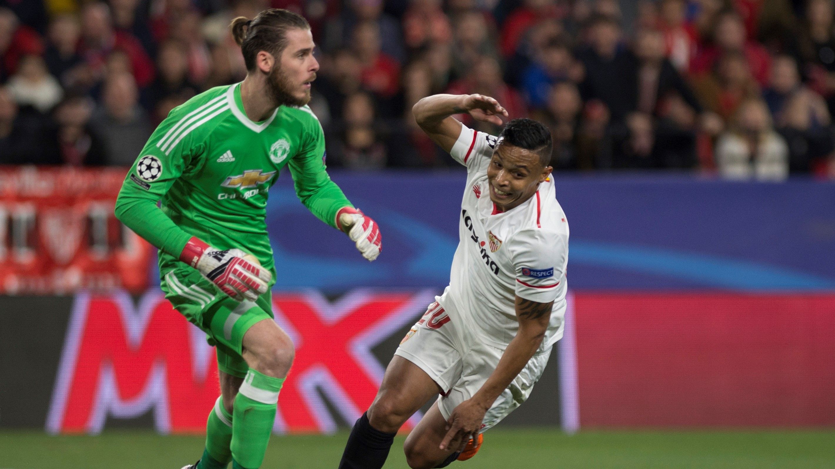 David de Gea Luis Muriel Sevilla Manchester United UCL 21022018
