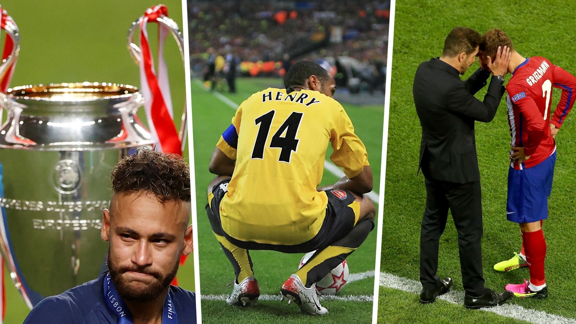 Griezmann, Neymar, Henry