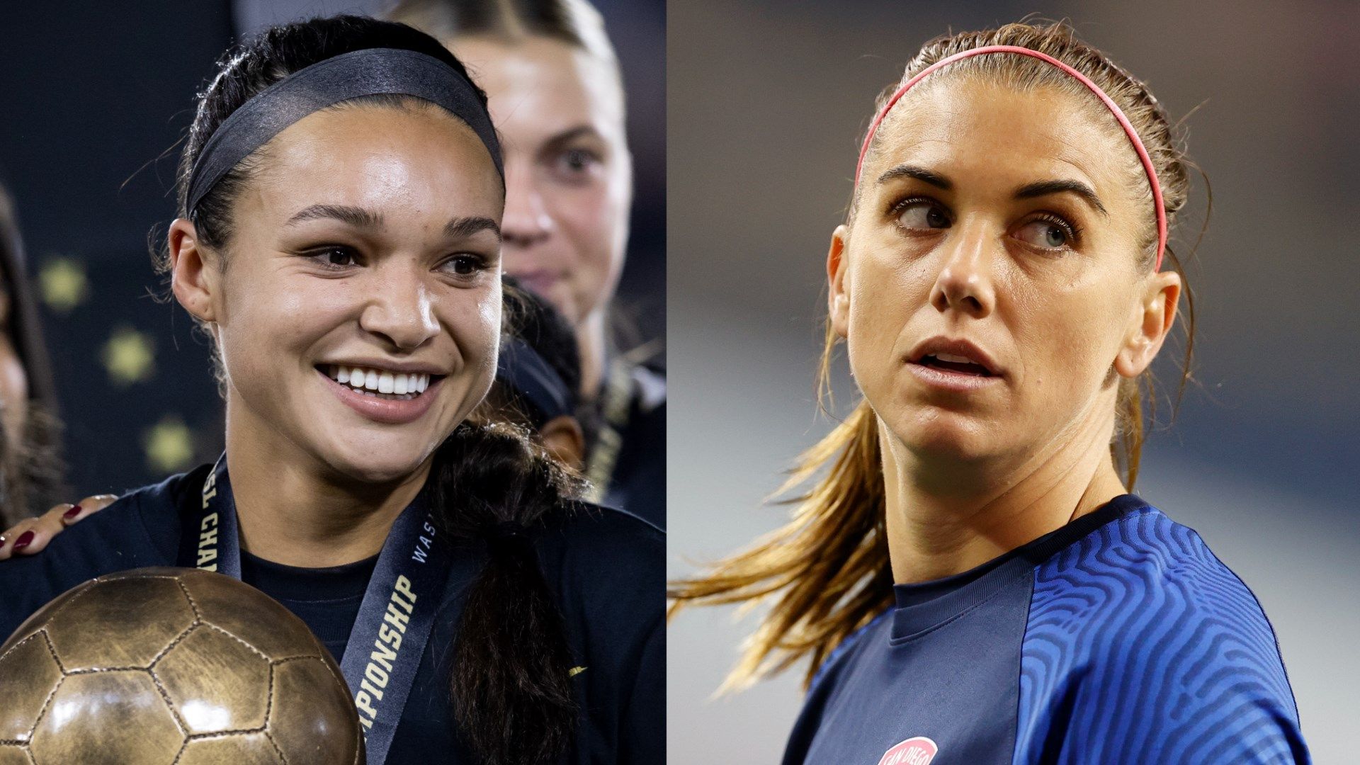 Sophia Smith Alex Morgan EAFC 