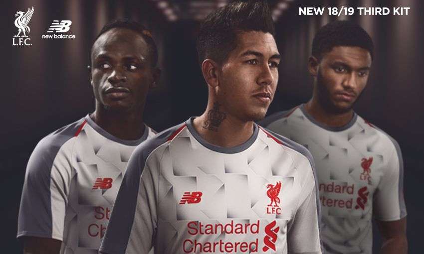 Liverpool new 2018-19 New Balance third kit
