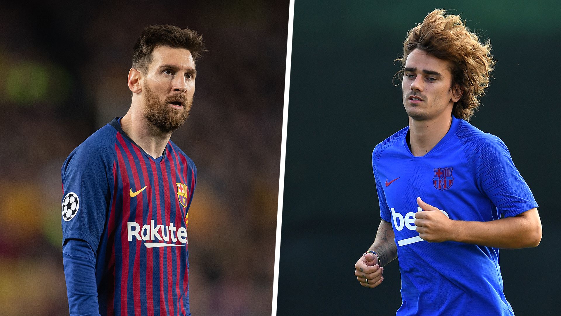 Messi Griezmann Barcelona split