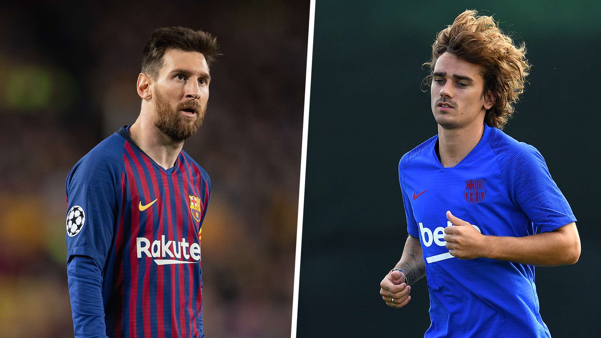 Messi Griezmann Barcelona split
