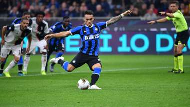Lautaro Martinez Inter Juventus Serie A
