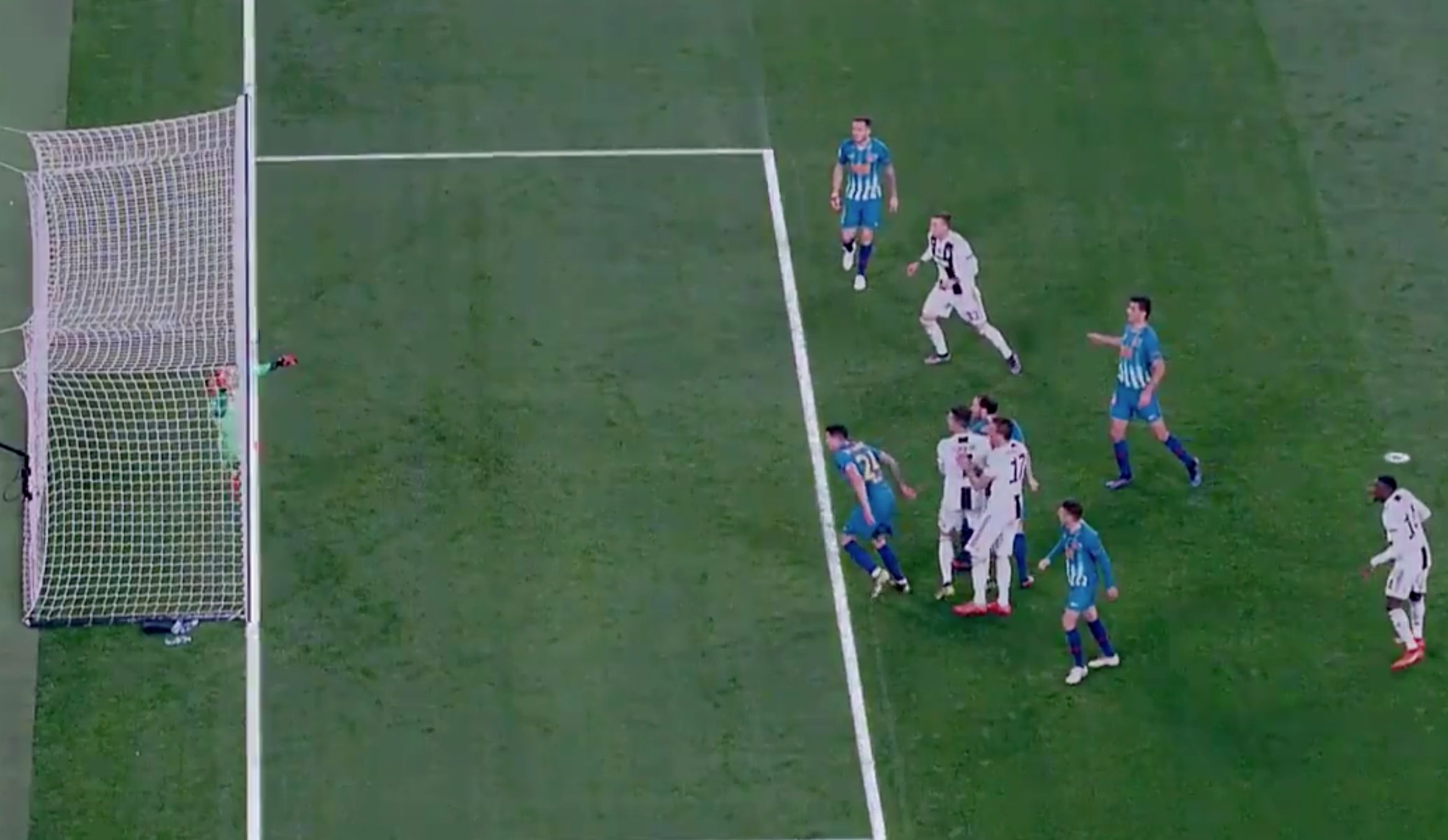 Gol fantasma Cristiano Ronaldo