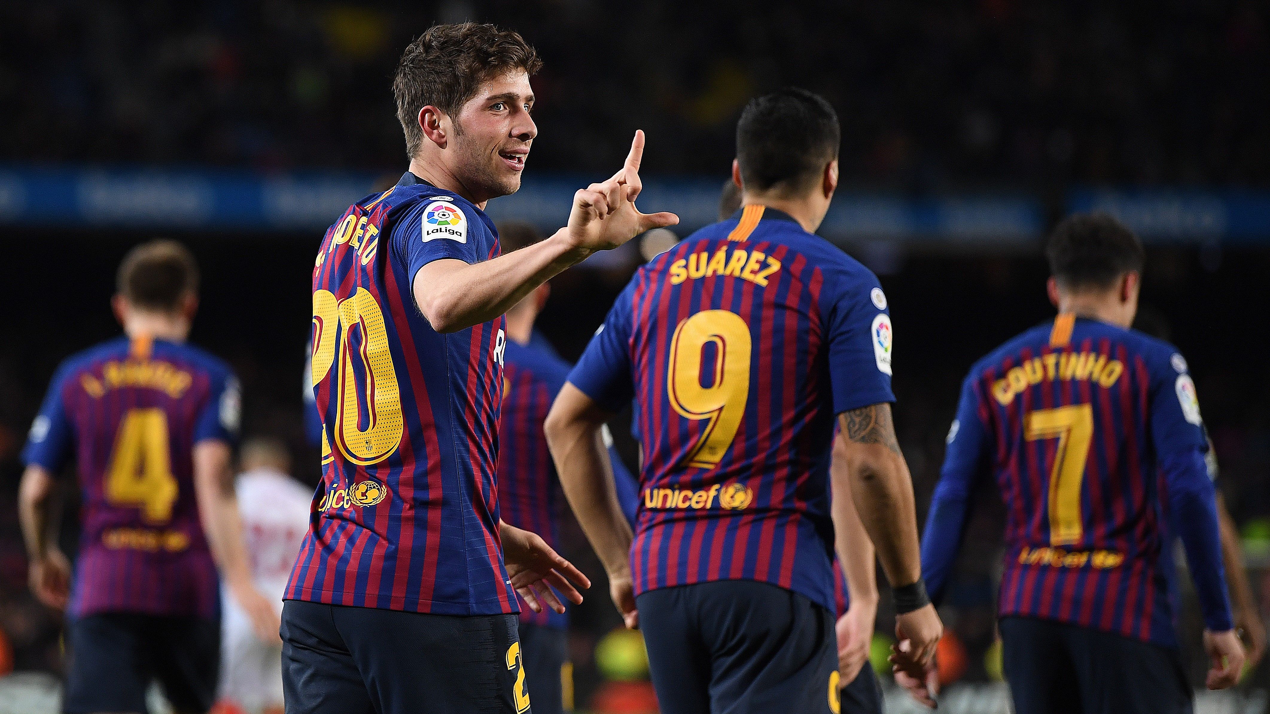 Sergi Roberto Barcelona Sevilla Copa del Rey 30012019