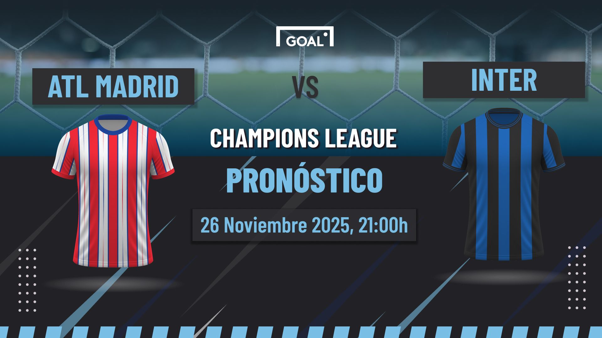Atlético de Madrid vs Inter Pronóstico y Apuestas Champions League | 26/11/25
