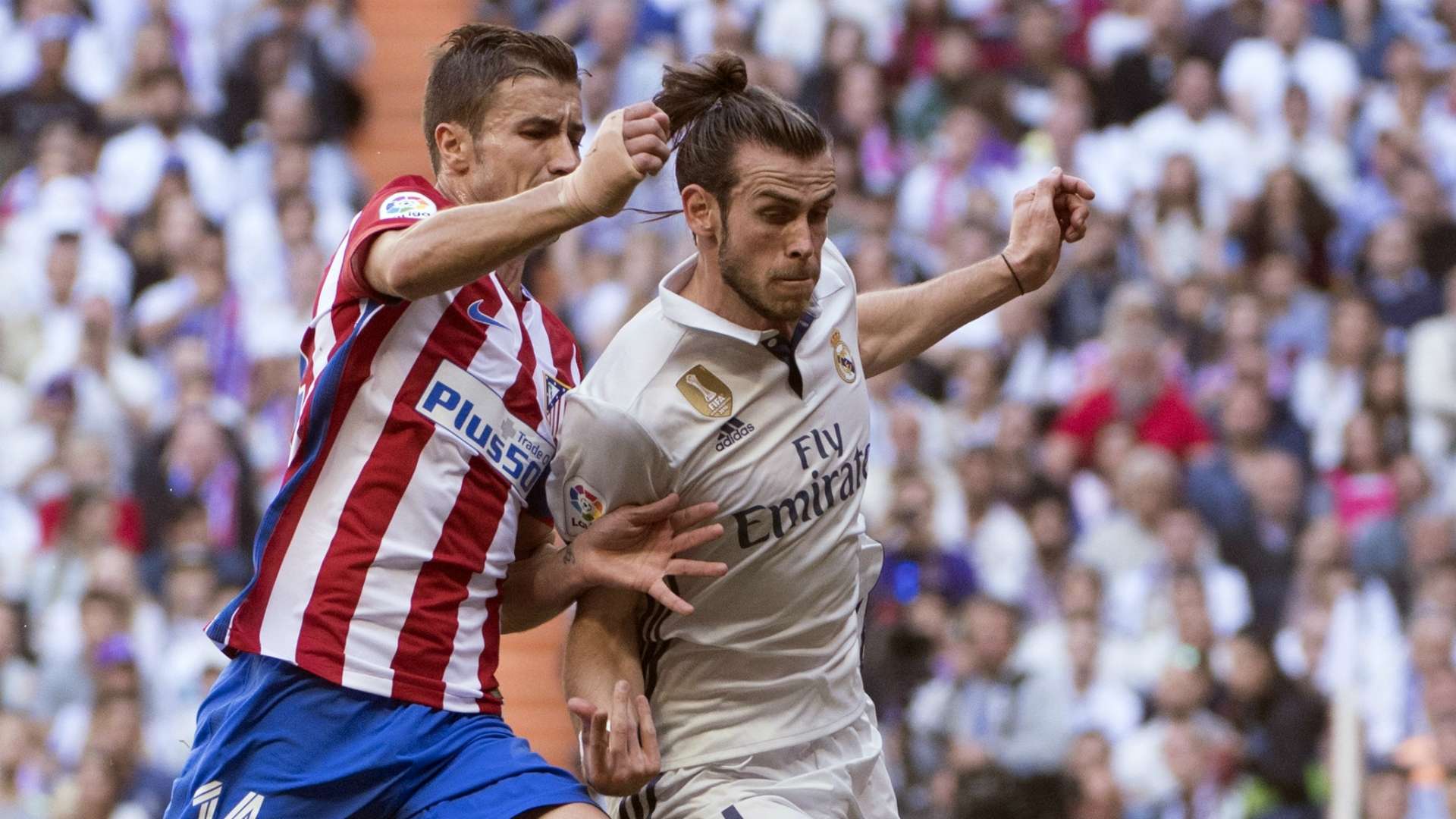 Gabi Gareth Bale Real Madrid Atletico Madrid La Liga