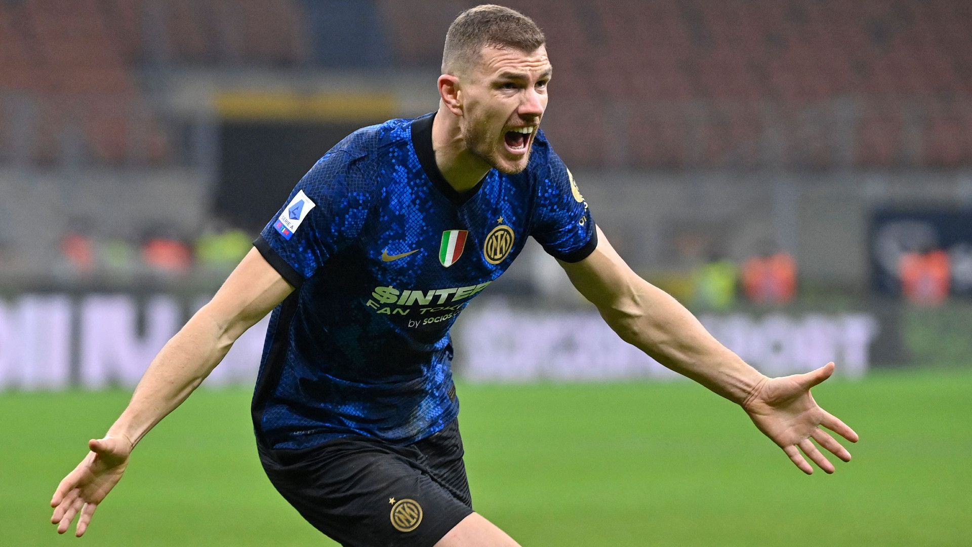 Edin Dzeko Inter Venezia Serie A 22012022