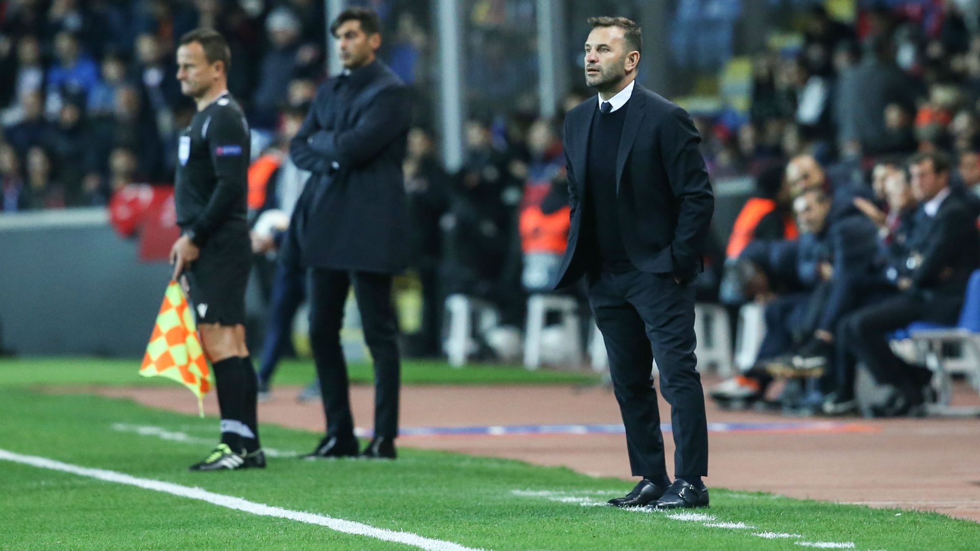 Okan Buruk Basaksehir v Roma 11282019