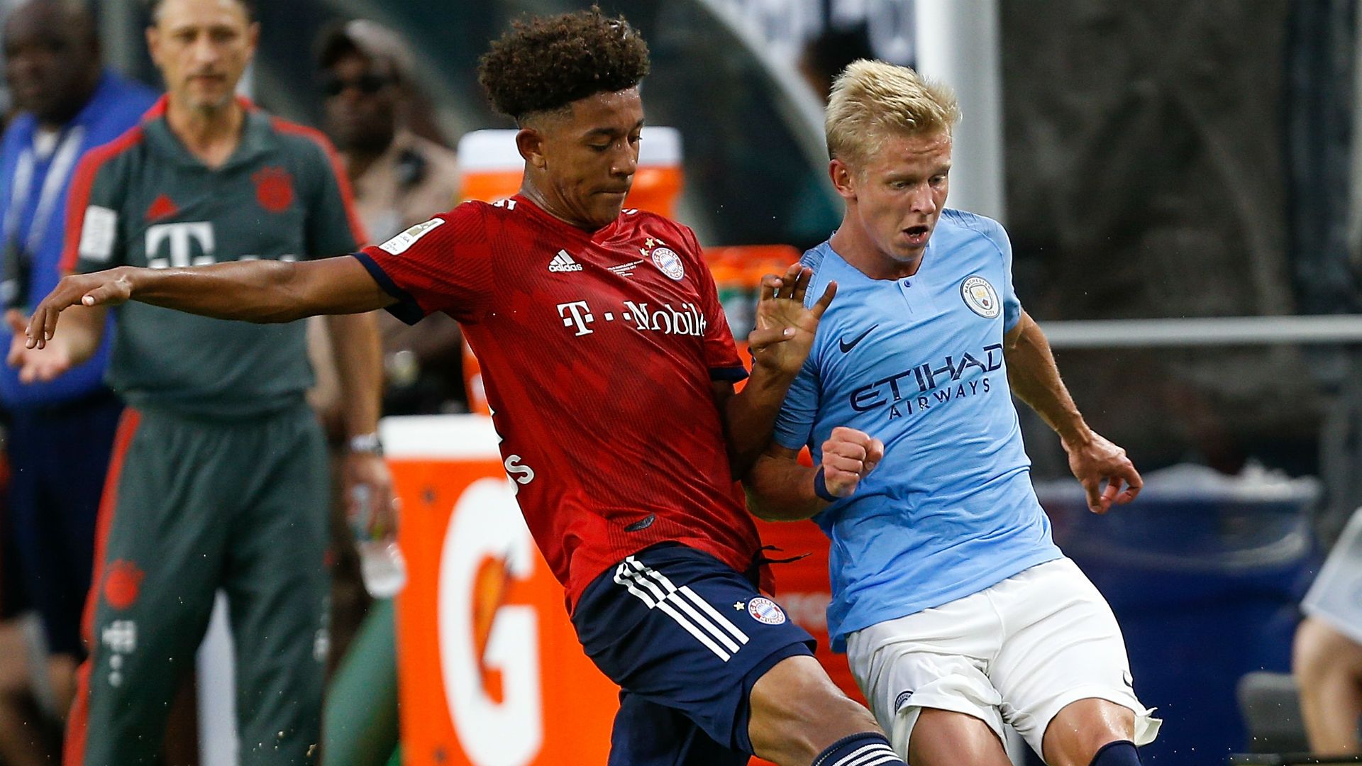 Chris Richards Oleksandr Zinchenko Bayern Munich Manchester City ICC 2018