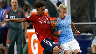 Chris Richards Oleksandr Zinchenko Bayern Munich Manchester City ICC 2018