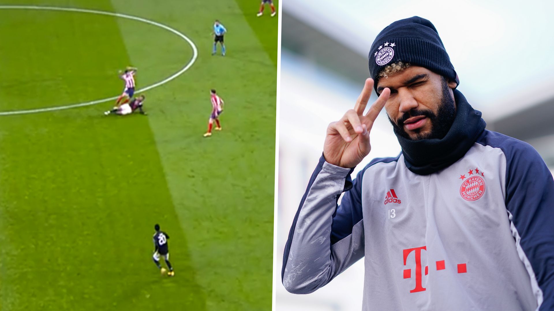 GFX Eric Maxim Choupo Moting Atletico Bayern Munchen