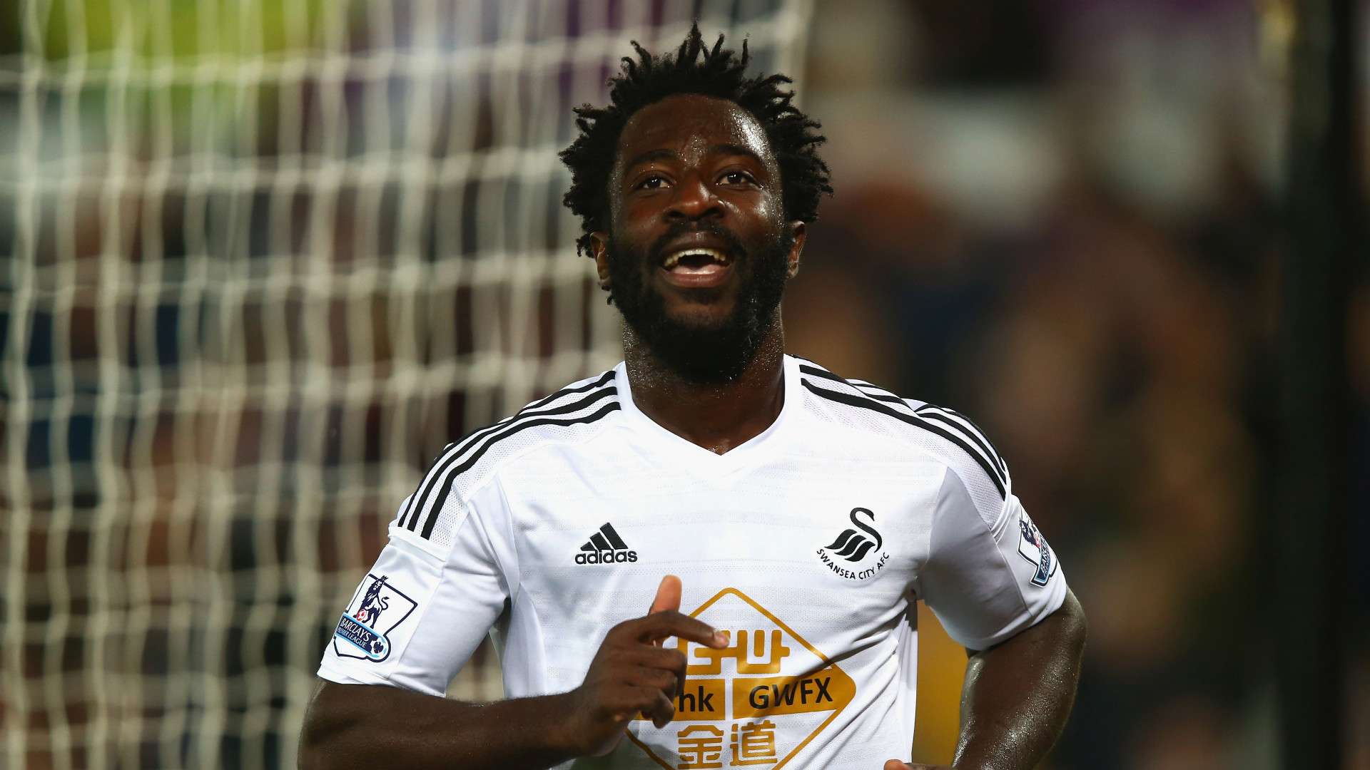 Wilfried Bony | Swansea 2-0 Leicester | Liberty Stadium | Premier League