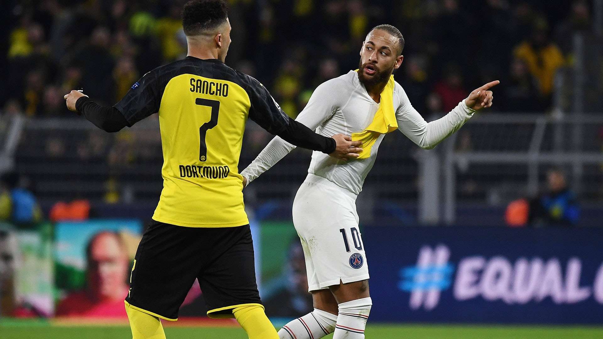 JADON SANCHO NEYMAR BVB PSG