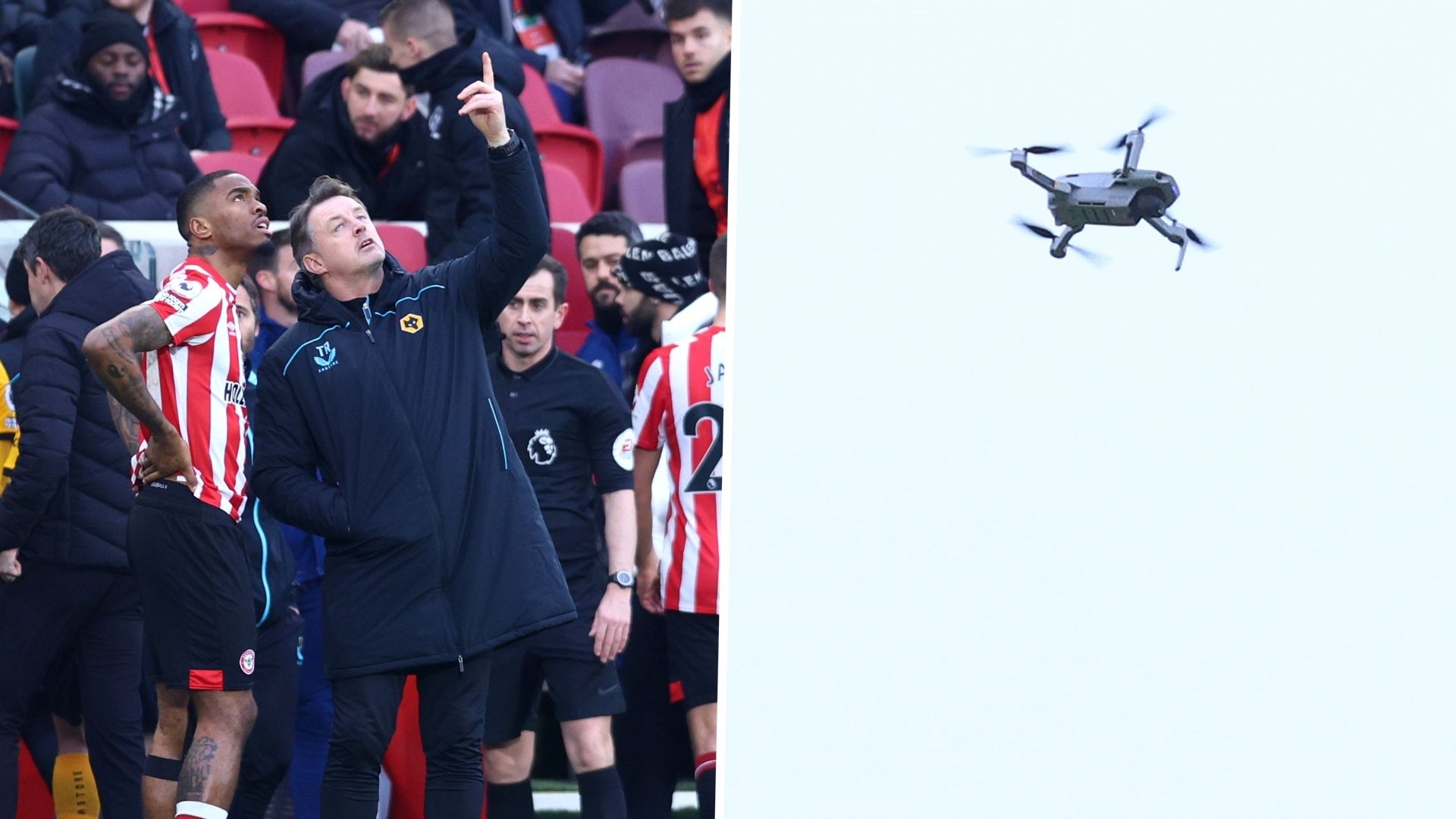 Brentford drone