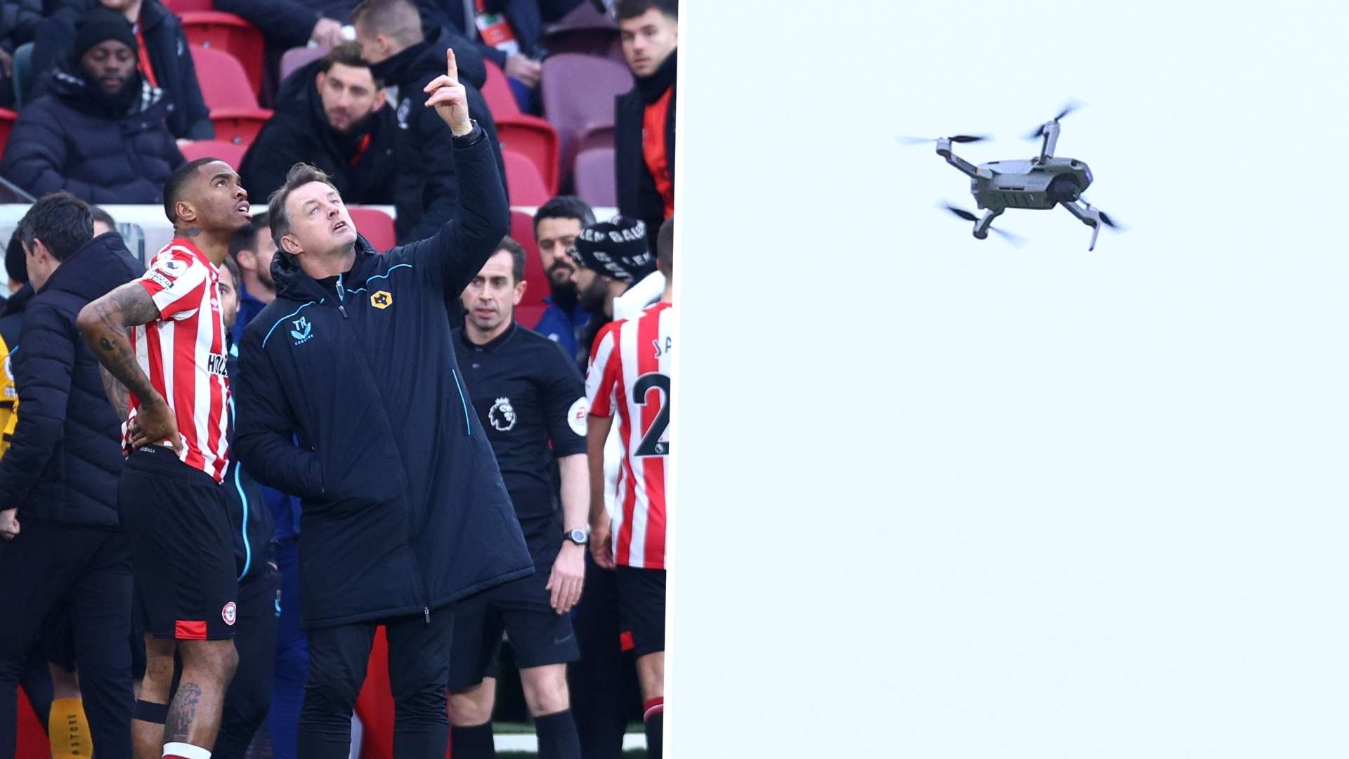 Brentford drone