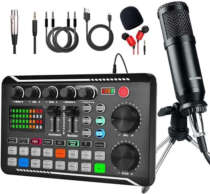 حزمة معدات بودكاست