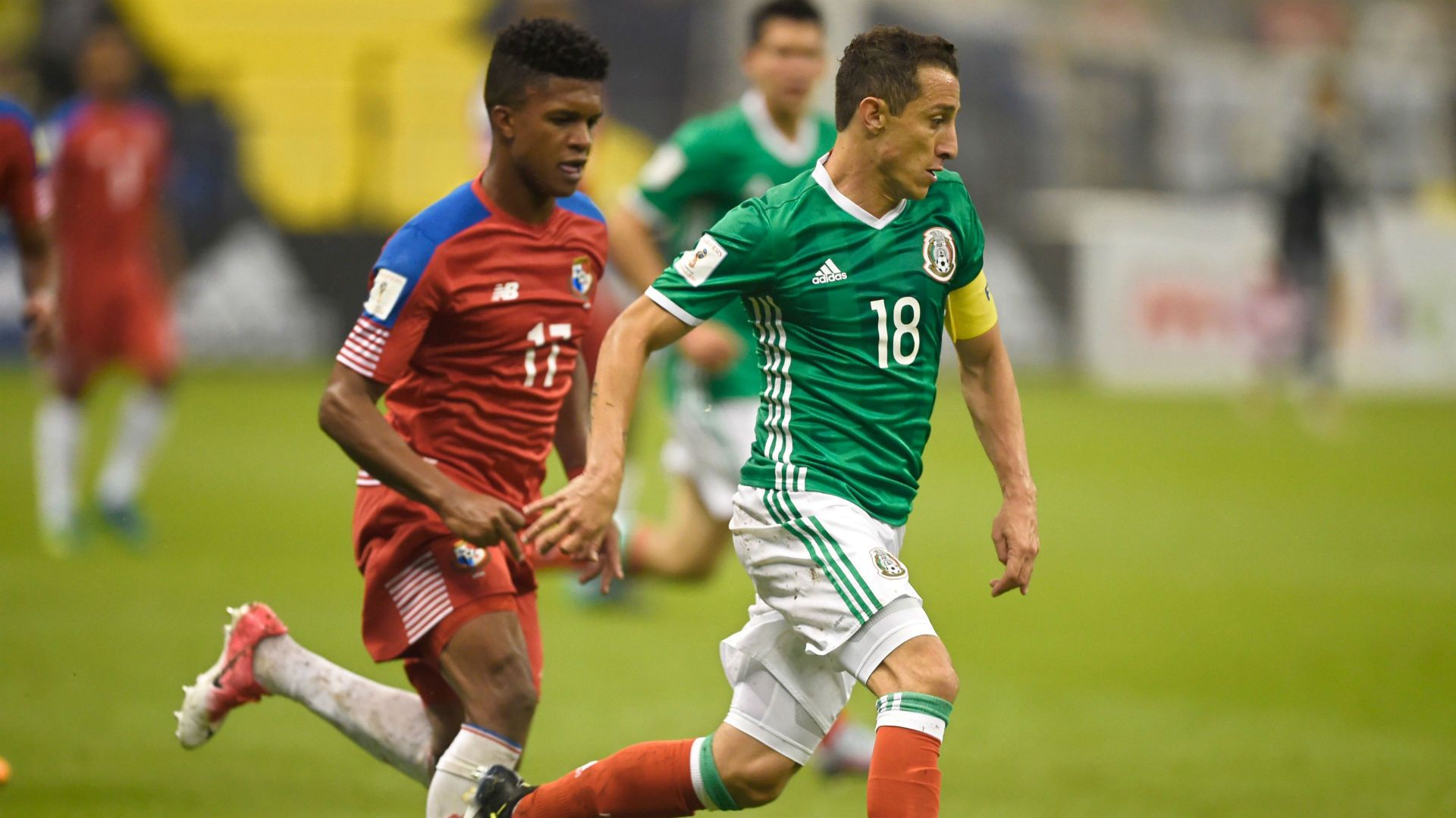 Andres Guardado Armando Cooper Mexico Panama 2017