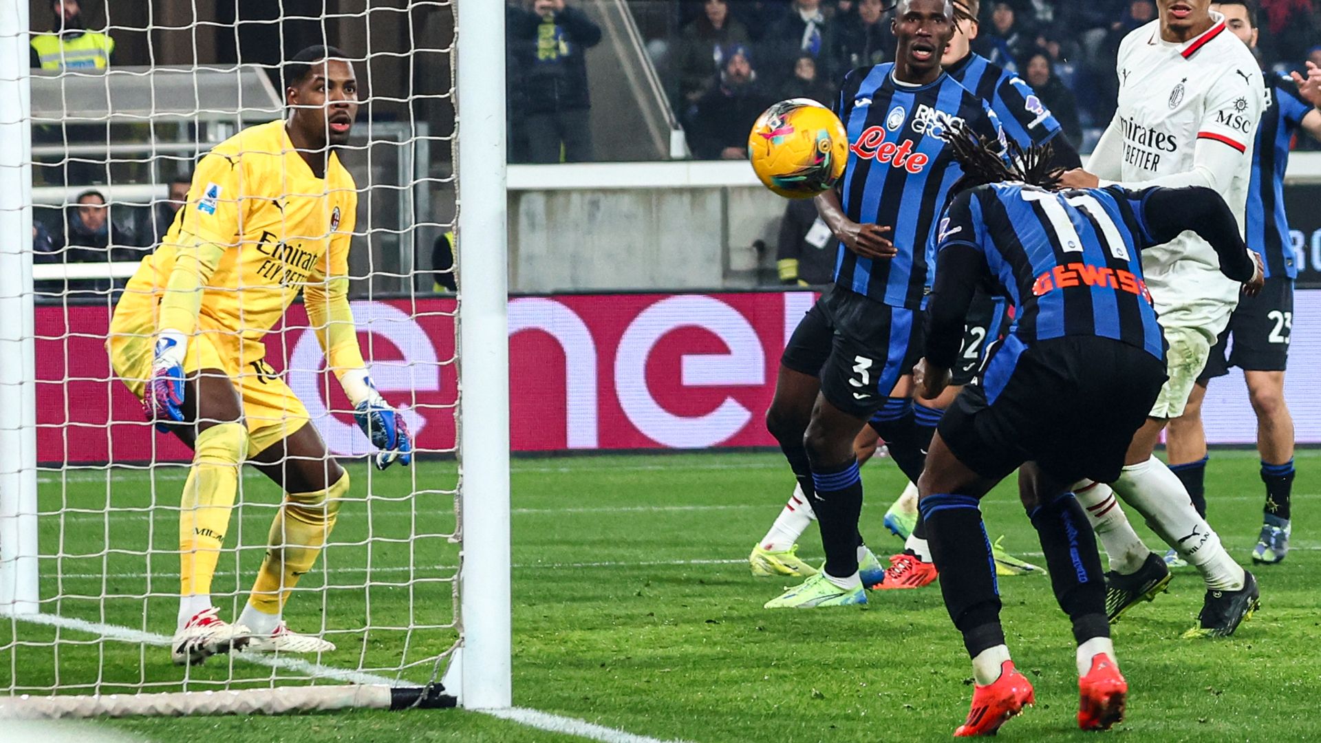 Lookman Atalanta Milan Serie A