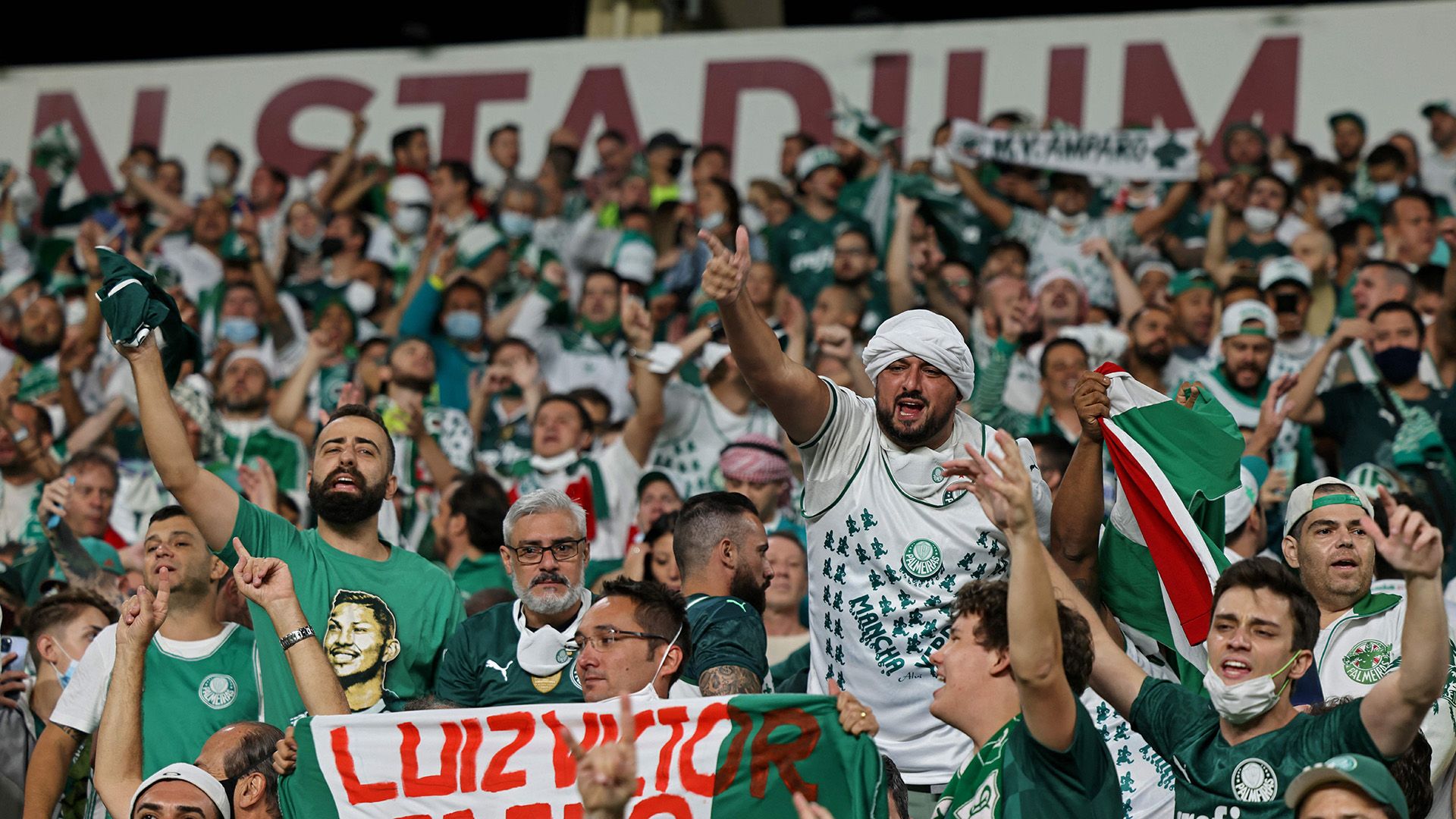 Torcida do Palmeiras no Mundial de Clubes, 08022022