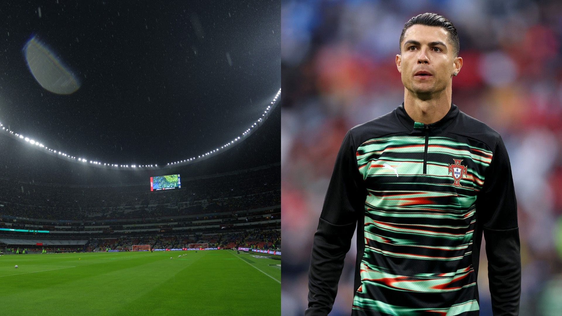 Estadio Azteca reinauguración Portugal Cristiano Ronaldo