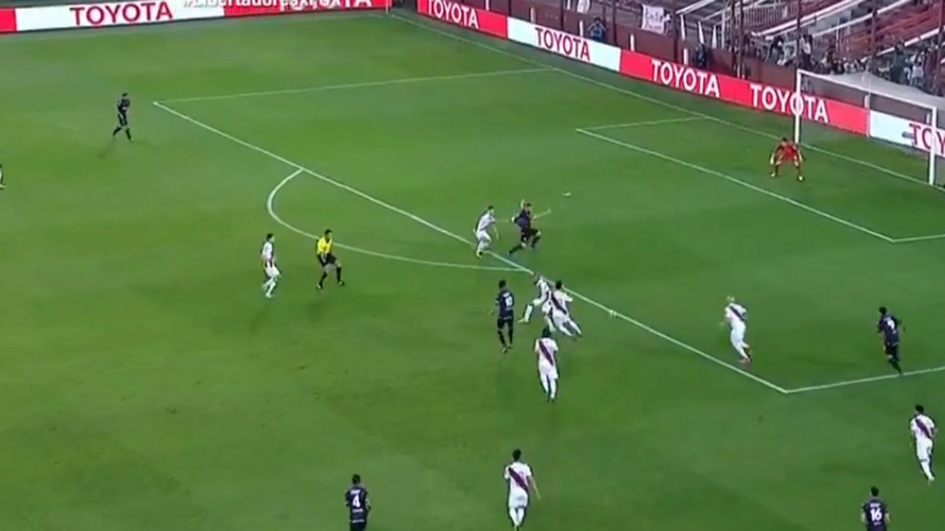 CAPTURA Lanus River Penal VAR Copa Libertadores 31102017