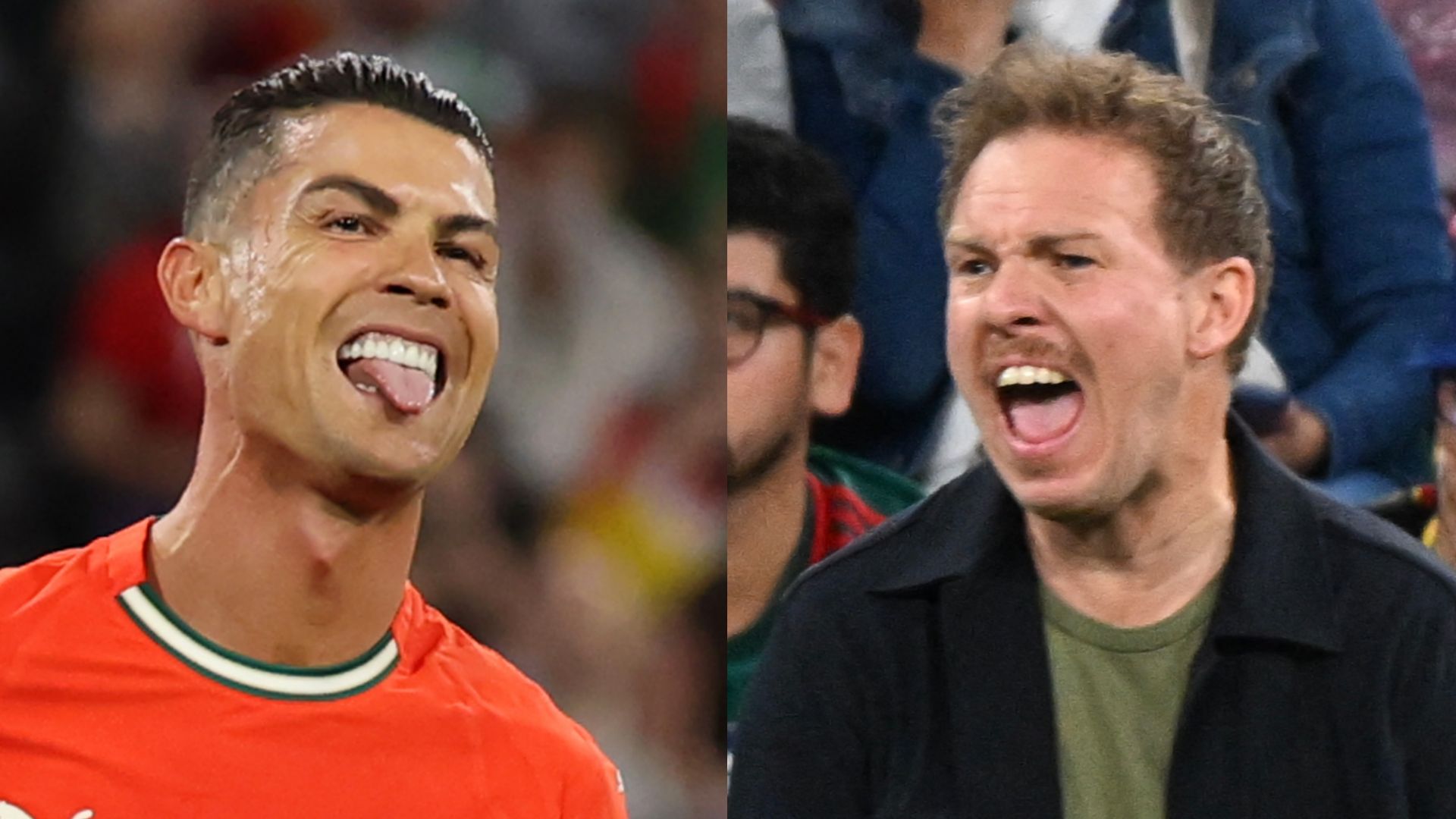 GFX Cristiano Ronaldo Julian Nagelsmann