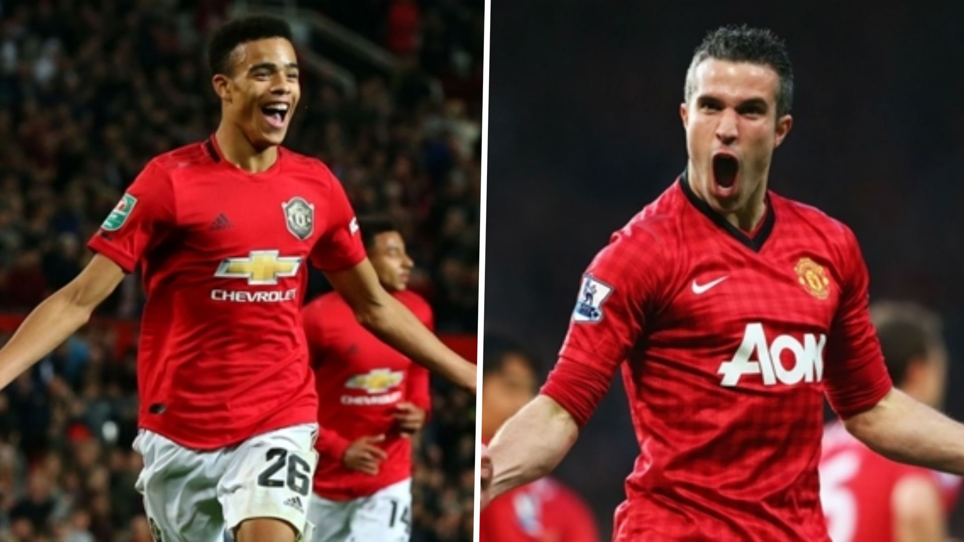 Mason Greenwood Robin van Persie