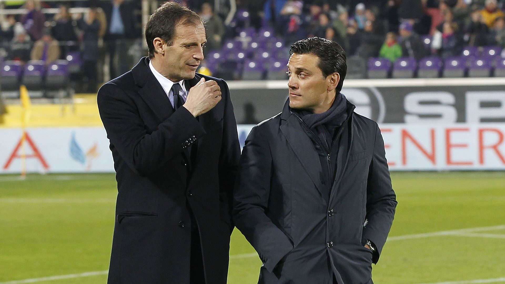 Allegri Montella Fiorentina Juventus Coppa Italia