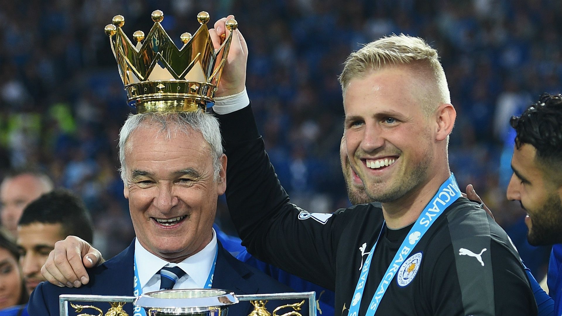 HD Claudio Ranieri Kasper Schmeichel Leicester City