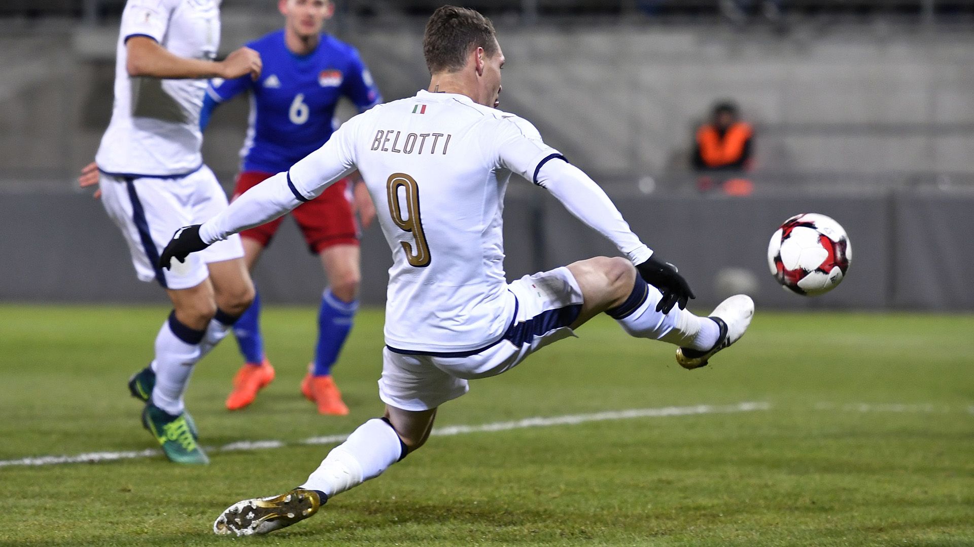 Andrea Belotti Liechtenstein Italy WCQ 2018 Liechtenstein Italy WCQ 2018