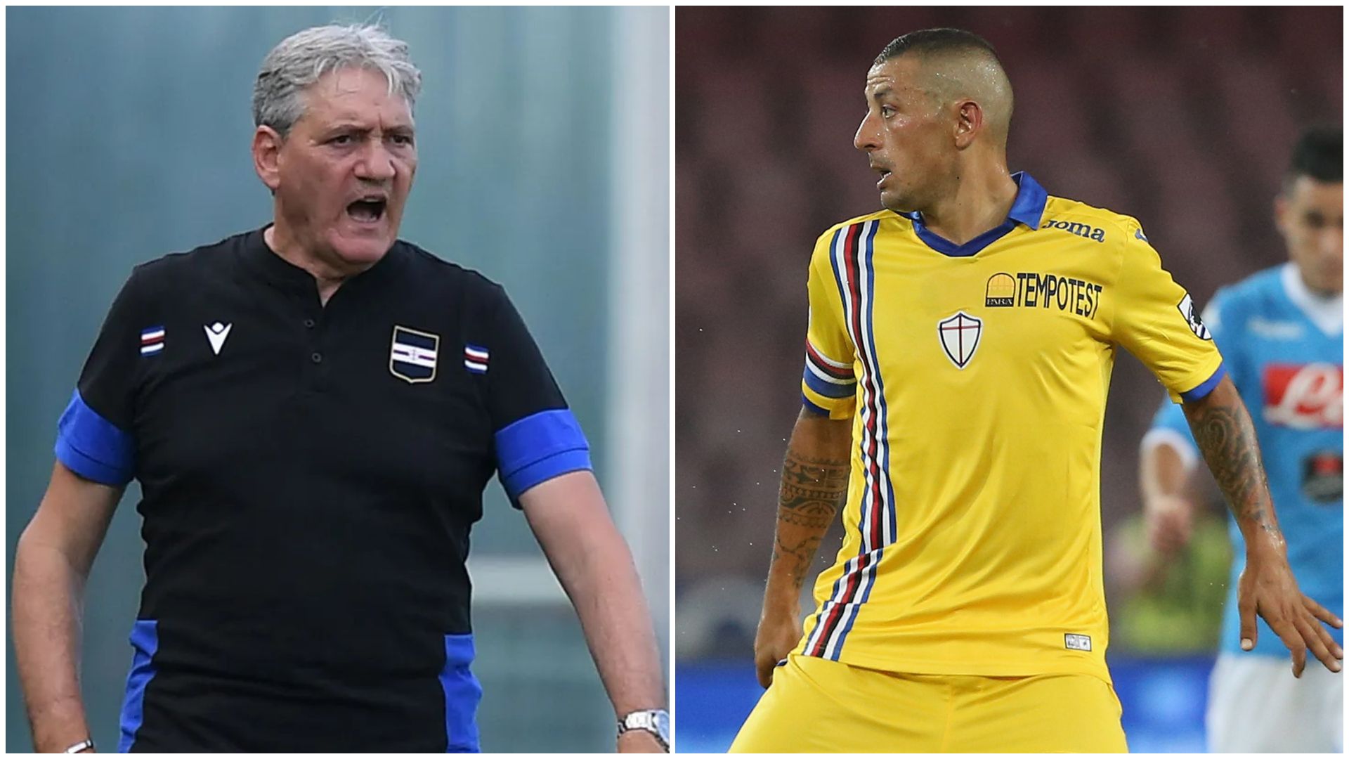 Tufano Palombo Sampdoria