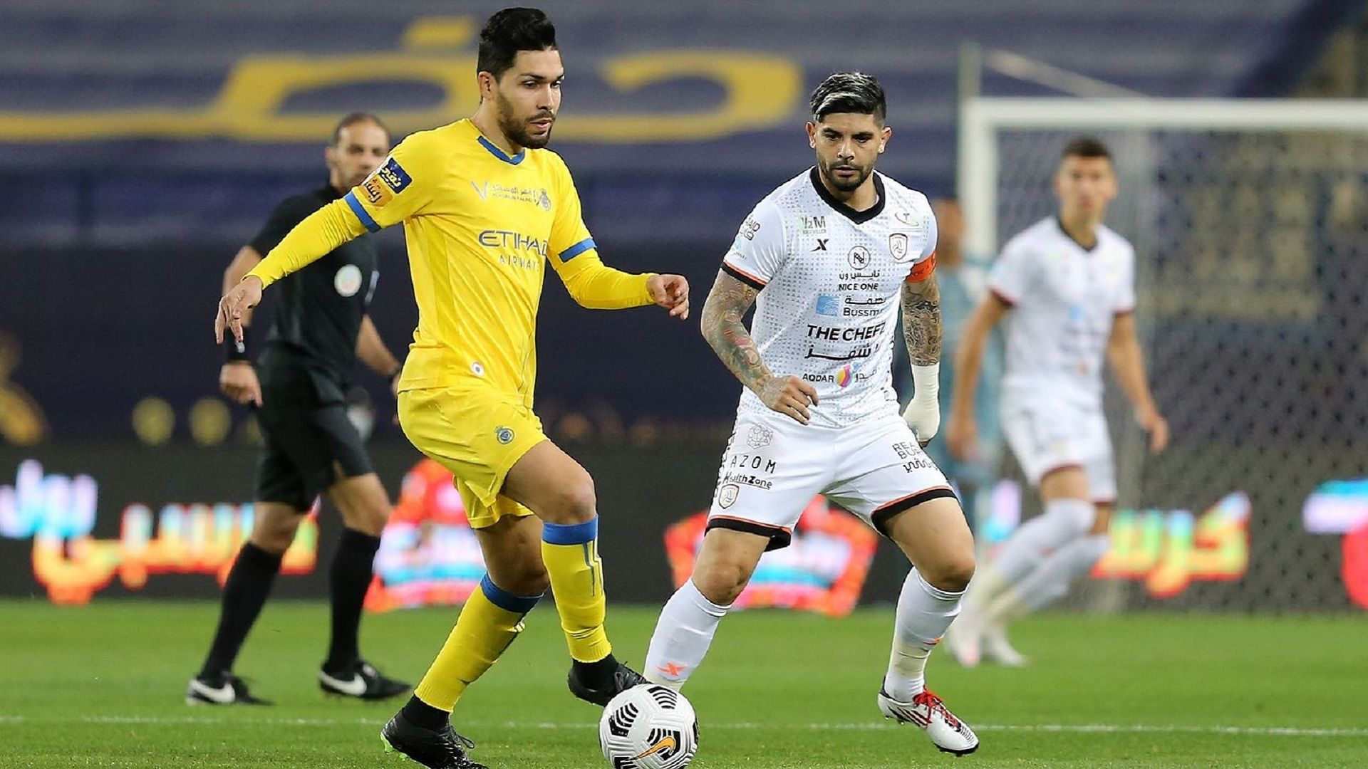 Petros Matheus - Ever Banega Al Nassr - Al Shabab SPL 2020-2021