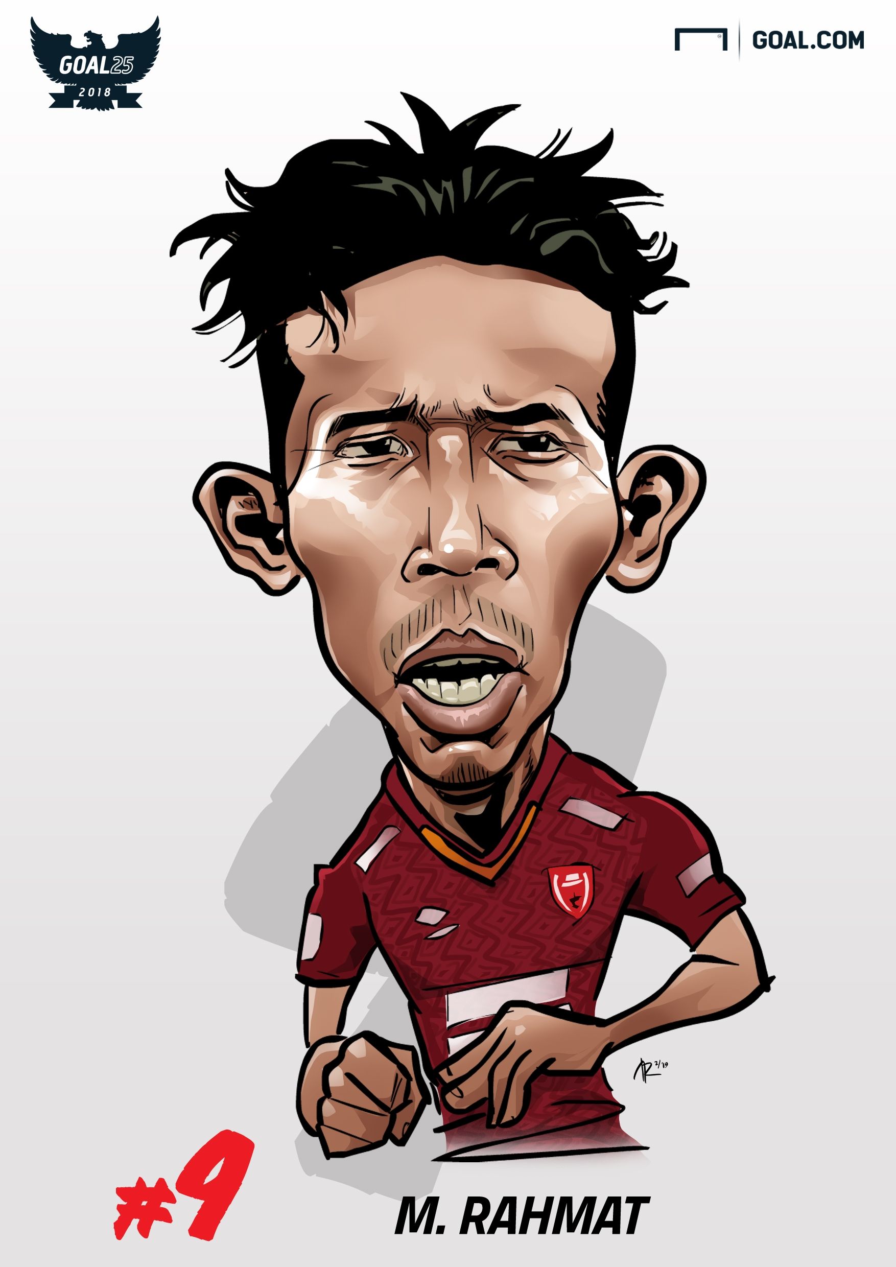 GOAL 25 M. Rahmat