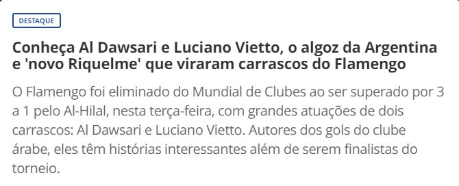 oglobo.globo hilal flamengo 2022 world cup