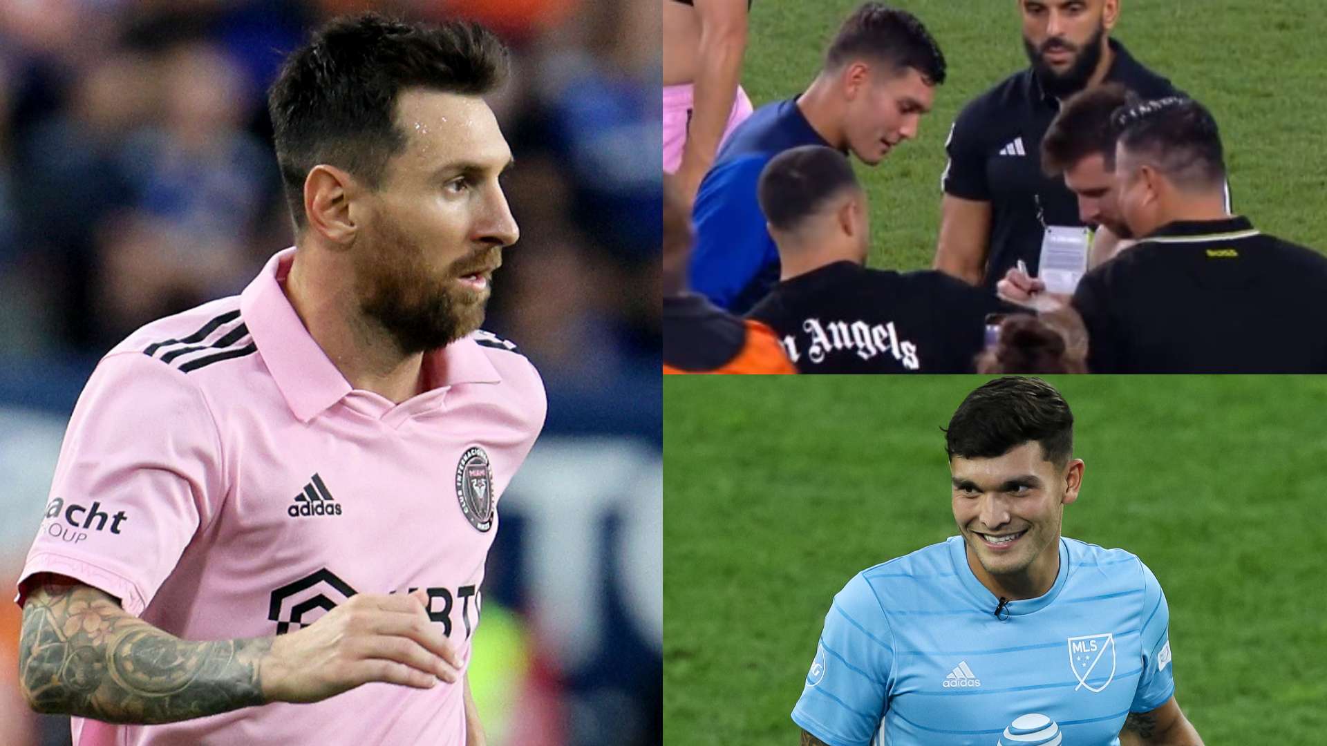 Lionel Messi Brandon Vazquez