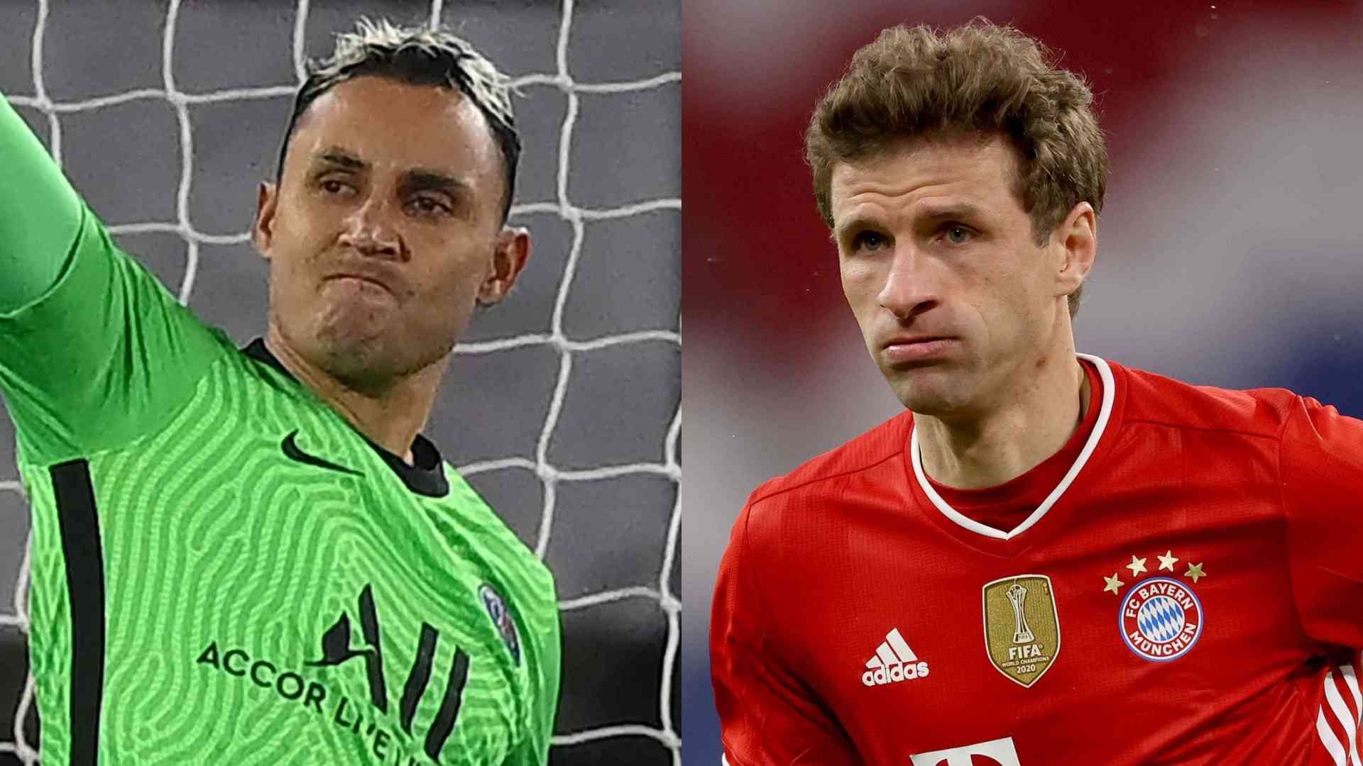 Keylor Navas Thomas Müller